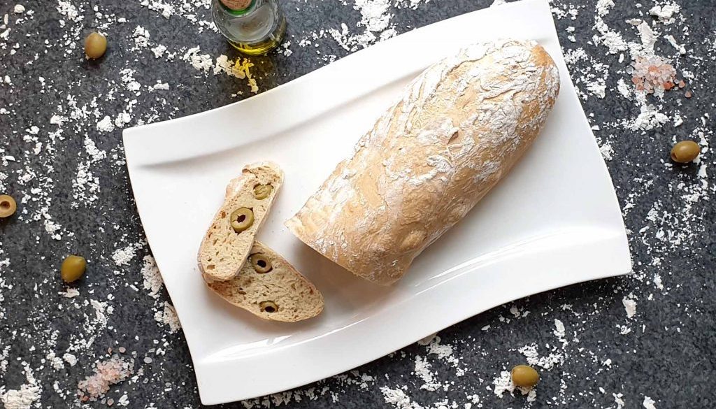 Ciabatta Mit Oliven Nach Original Italienischem Rezept 2388