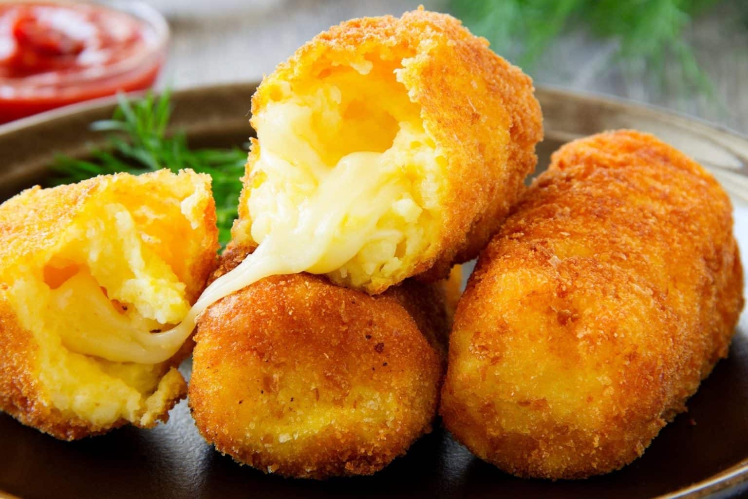 Cheese croquettes - Delicious potato croquettes with cheese