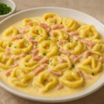 Tortellini in Schinken Sahne Soße